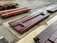 Bangkirai balk hardhout (20x) - afbeelding 3 van  4