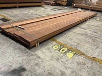 Bangkirai planken geschaafd 28x145 mm (19x) - afbeelding 2 van  4