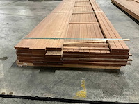 Bangkirai planken geschaafd 28x145 mm (32x) - afbeelding 2 van  6