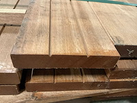 Bangkirai planken geschaafd 28x145 mm (32x) - afbeelding 6 van  6