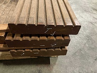Bangkirai vlonderdelen 28x145 mm (17x) - afbeelding 5 van  5