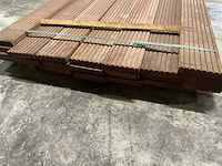 Bangkirai vlonderdelen 28x145 mm (23x) - afbeelding 4 van  6