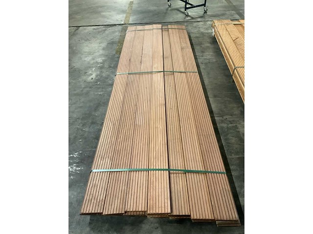 Bangkirai vlonderdelen antislip 21x145 mm (21x) - afbeelding 3 van  3