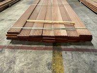 Bangkirai vlonderplanken 28x145 mm (23x) - afbeelding 4 van  5