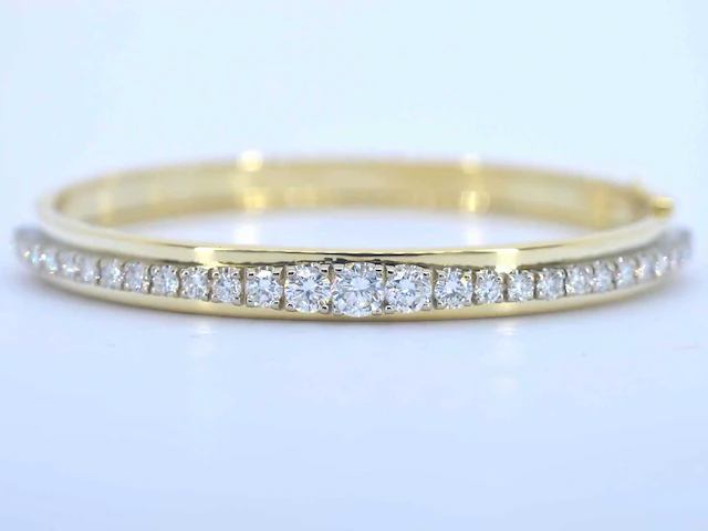 Bangle armband diamant 2.50 ct - afbeelding 1 van  8