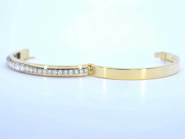 Bangle armband diamant 2.50 ct - afbeelding 5 van  8