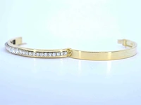 Bangle armband diamant 2.50 ct - afbeelding 5 van  8
