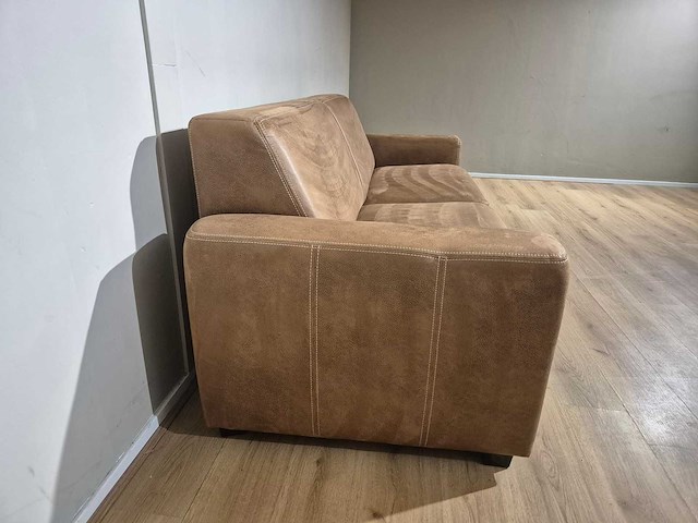 Bank - microleder - 3 zits - sofa - afbeelding 3 van  8