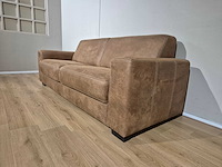 Bank - microleder - 3 zits - sofa - afbeelding 4 van  8