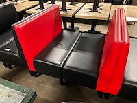 Bank - overige restaurantinrichting (2x) - afbeelding 1 van  2