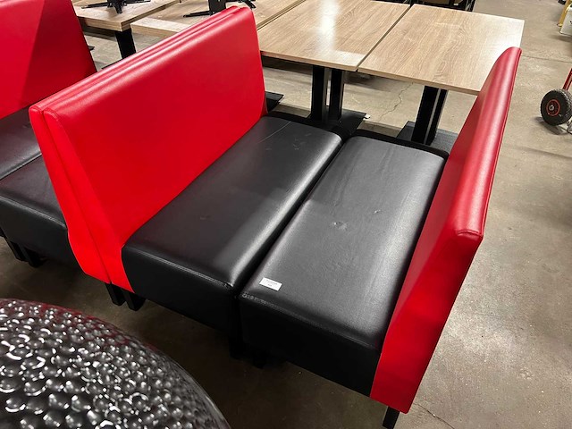 Bank - overige restaurantinrichting (2x) - afbeelding 1 van  2