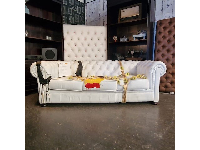 Bank chesterfield, chesterfield, meerkleurig - afbeelding 1 van  5
