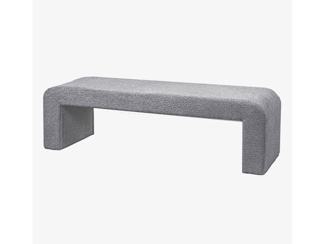 Bank dkw woonvision, ivy, bouclé grijs - afbeelding 1 van  1