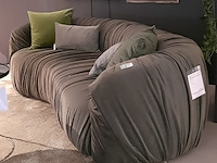 Bank easy sofa, wrinkle bank, groen - afbeelding 1 van  5
