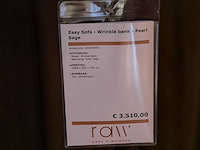 Bank easy sofa, wrinkle bank, groen - afbeelding 2 van  5