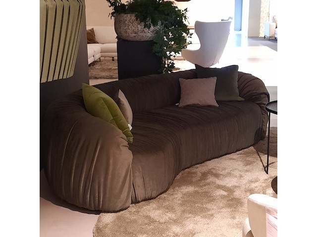 Bank easy sofa, wrinkle bank, groen - afbeelding 4 van  5