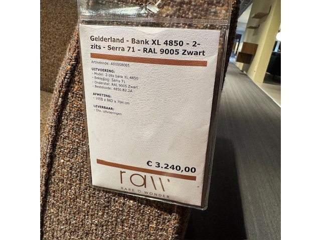 Bank gelderland, 4850, 2-zits - afbeelding 2 van  6