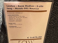 Bank leolux, modius, nautica, 3 zits - afbeelding 2 van  6