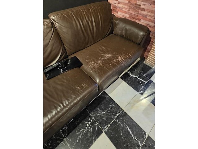 Bank, lucky leder - afbeelding 2 van  2