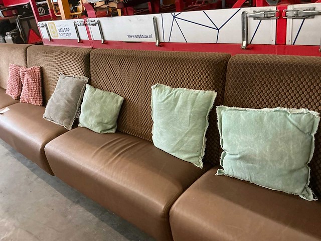 Bank met hoge rugleuning (6x) - afbeelding 2 van  6