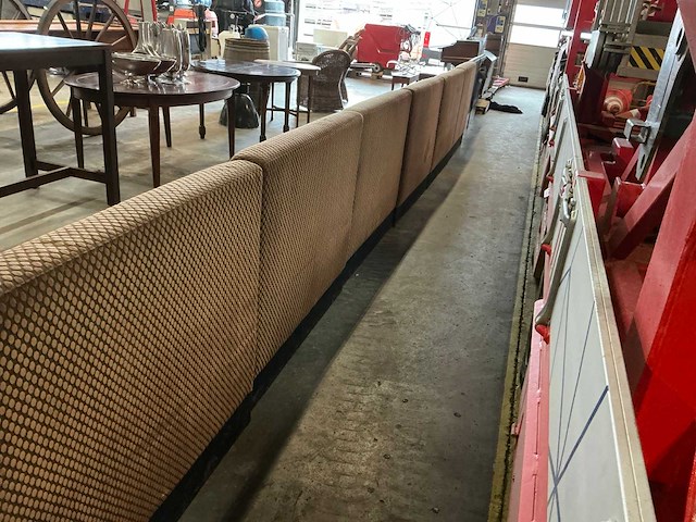 Bank met hoge rugleuning (6x) - afbeelding 3 van  6