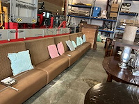 Bank met hoge rugleuning (6x) - afbeelding 5 van  6