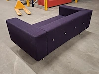 Bank met knoopstiksel, moooi, paars - afbeelding 5 van  9