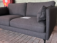 Bank ppno2 smooth fabric antraciet, polspotten - afbeelding 2 van  3
