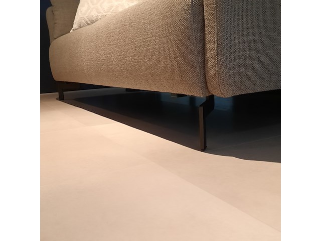 Bank qliv, flared, taupe, 3-zits - afbeelding 2 van  12