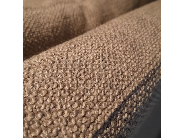 Bank qliv, flared, taupe, 3-zits - afbeelding 3 van  12
