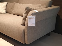 Bank qliv, flared, taupe, 3-zits - afbeelding 7 van  12