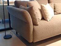 Bank qliv, flared, taupe, 3-zits - afbeelding 10 van  12
