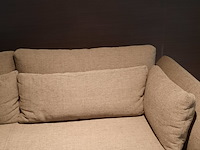 Bank qliv, flared, taupe, 3-zits - afbeelding 12 van  12