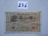 Bankbiljet duitsland 1000 mark 1910 - afbeelding 1 van  2