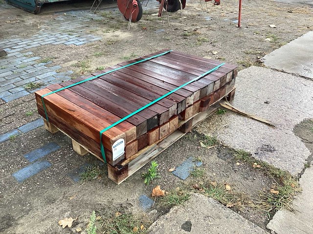 Bankirai balk hardhout - afbeelding 2 van  5