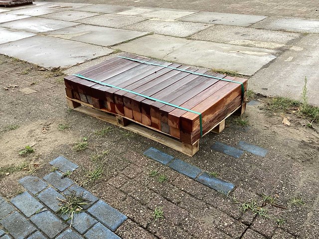 Bankirai balk hardhout - afbeelding 3 van  5