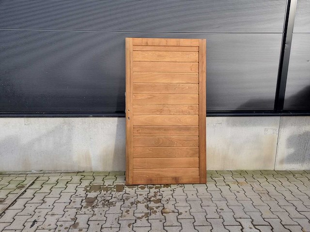 Bankirai hardhout - tuinpoort - afbeelding 1 van  1