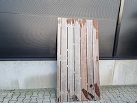 Bankirai hardhout - tuinpoort - afbeelding 1 van  1