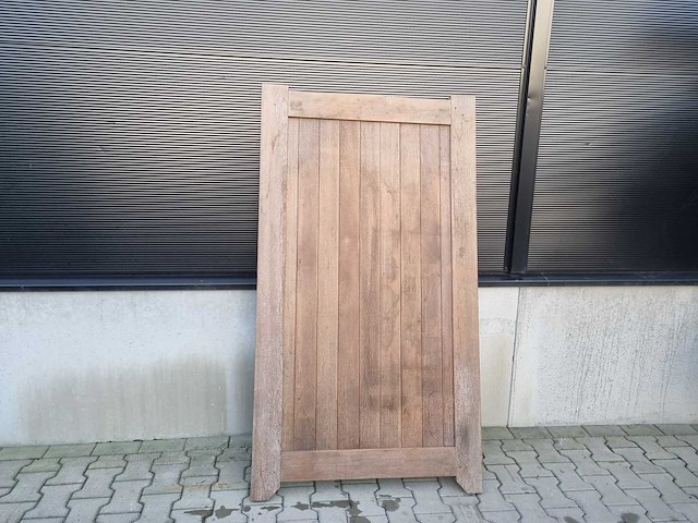 Bankirai hardhout belmonte tuinpoort - afbeelding 1 van  1