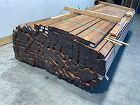 Bankirai hardhouten regel gelamineerd 290x6x4 cm (70x) - afbeelding 2 van  3