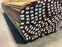 Bankirai hardhouten regel gelamineerd 290x6x4 cm (70x) - afbeelding 5 van  7