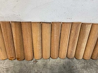 Bankirai hardhouten rolborder - 180x20 cm (10x) - afbeelding 5 van  8