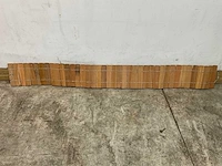 Bankirai hardhouten rolborder - 180x20 cm (20x) - afbeelding 6 van  8