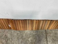 Bankirai hardhouten rolborder - 180x30 cm (10x) - afbeelding 5 van  8