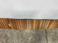 Bankirai hardhouten rolborder - 180x30 cm (10x) - afbeelding 5 van  8