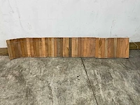 Bankirai hardhouten rolborder - 180x30 cm (20x) - afbeelding 6 van  8