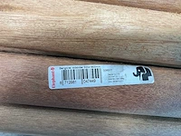 Bankirai hardhouten rolborder - 180x30 cm (20x) - afbeelding 7 van  8