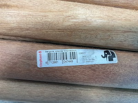 Bankirai hardhouten rolborder - 180x30 cm (40x) - afbeelding 7 van  8