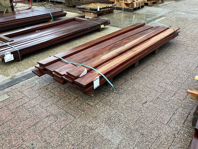 Bankirai vlonder plank hardhout (25x) - afbeelding 1 van  4