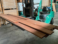 Bankirai vlonderplank - 220-400x14x2,4 cm (12x) - afbeelding 2 van  4